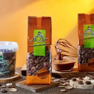 Bran flakes covered with mix chocolate
