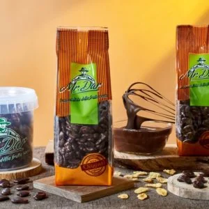 Cornflakes ricoperti al cioccolato fondente