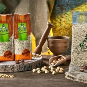 Farina di nocciole tostate