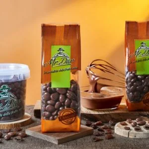 Uvetta ricoperta al cioccolato al latte